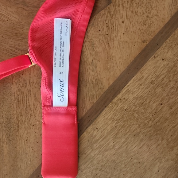 NWT Soma Lightest Lift Demi Bra 36C - Picture 4 of 7